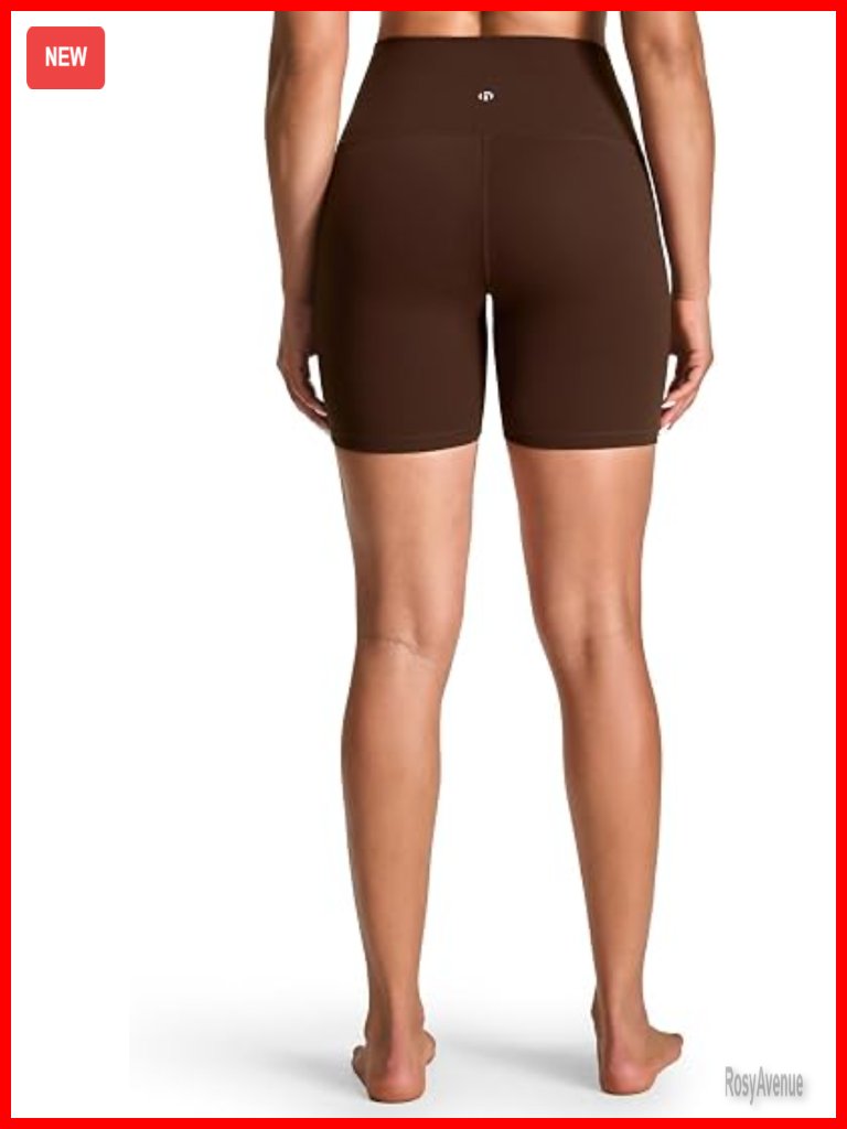 Medium Plus Support High Waisted Tummy Control Workout Shorts 6"